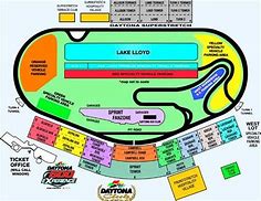 Image result for Fanzone Map Daytona 500