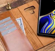 Image result for Note 9 Leather Case