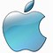 Image result for Blue Apple Logo.png