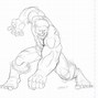 Image result for The Back of the Hulk Outline