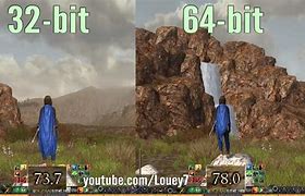 Image result for 32-Bit vs 64-Bit Game