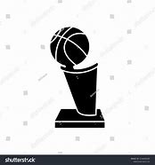 Image result for NBA Trophy Silhouette