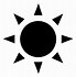 Image result for Sun Part Sun Icon