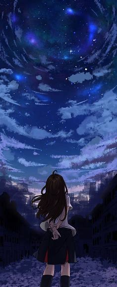 ArtStation - Looking at the night sky