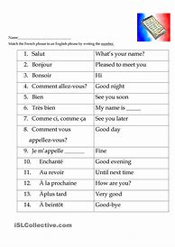 Image result for French Worksheets KS3 Yr 7