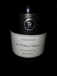 Image result for Ramian Estate Cabernet Sauvignon Premiere Napa Valley