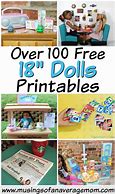 Image result for American Girl Doll TV Printables