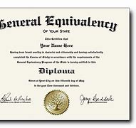 Image result for High School GED Diploma Red