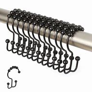 Image result for Stainless Steel Shower Curtain Hooks