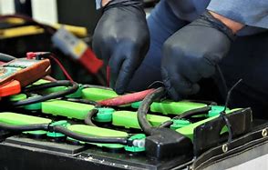 Image result for Pictures of Inside a Bad Fork Lift Battery Cell