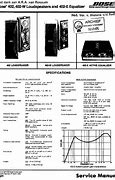 Image result for Bose Equalizer Settings