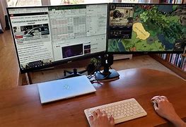 Image result for Dual Screen Laptop Computer