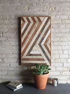 Image result for Abstract Wood Wall Art