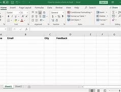 Image result for Create Fillable Form in Excel