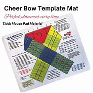 Image result for Cheer Bow Template