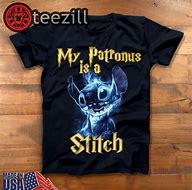 Image result for My Patronus Is Stitch Shirt