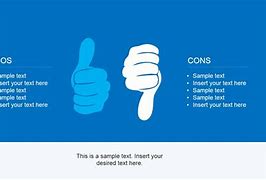Image result for Pros Cons Slide Template