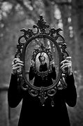 Image result for Girl Creepy Mirror Reflection