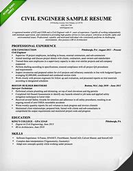 Image result for Civil Engineer Resume Format