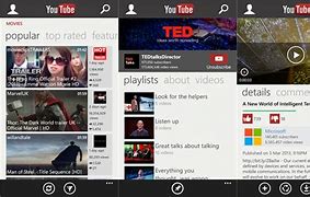 Image result for Windows Phone YouTube App