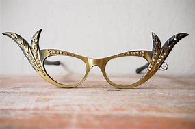 Image result for Old Lady Cat Eye Glasses