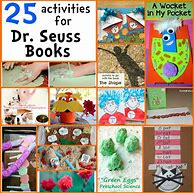 Image result for Dr. Seuss Activities for Preschoolers