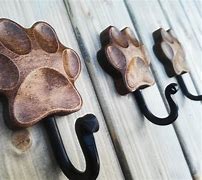 Image result for Dog Leash Wood Hooks