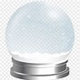 Image result for Transparent Empty Snow Globe