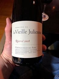 Image result for Vieille Julienne Chateauneuf Pape Reserve
