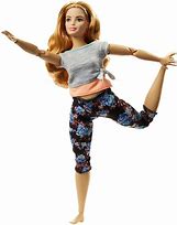 Image result for Yoga Barbie Dolls Made to Move