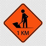 Image result for Road Constrution Ahead Sign