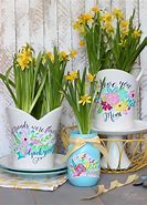 Image result for Flower Decals for Containers