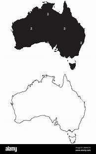 Image result for Australia Outline