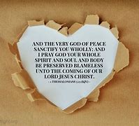 Image result for I Thessalonians 5 23