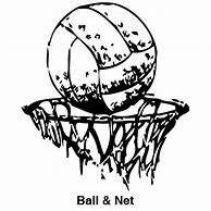 Image result for netball ball sketch