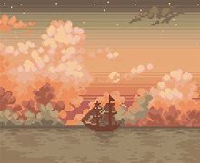 Image result for Sunken Ship Pixel Art