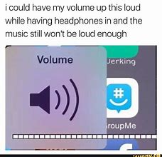 Image result for Muted Volume Meme