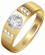 Image result for Black Gold and Diamond Wedding Rings
