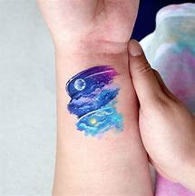 Image result for Space Background Tattoo