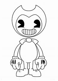 Image result for Bendy Coloring Pages