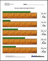 Image result for Measuring in Inches Worksheet
