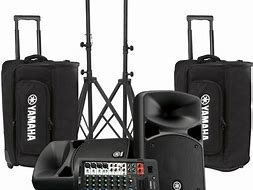 Image result for Portable PA System with Carrying Case