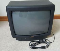 Image result for Small Black CRT TV