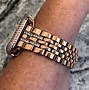 Image result for 38 mm Rose Gold Apple Watch Mesh Band