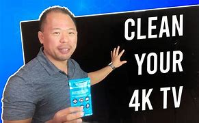 Image result for Cleaning 4K TV Screen