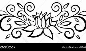 Image result for Black and White Abstract Flowers