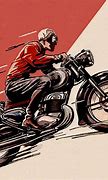 Image result for Old School Biker Art