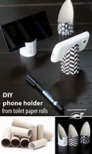 Image result for DIY Cell Phone Holder with Toilet Paper