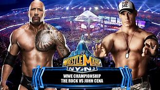 Image result for In John Cena and the Rock Who Won