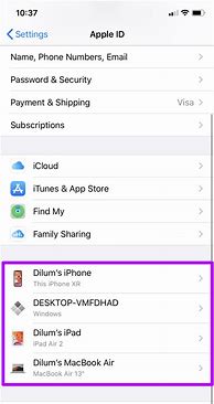 Image result for How to Remove Other Device That Was Login by Apple ID